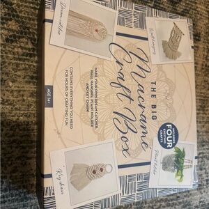 Macrame Craft Box Kit